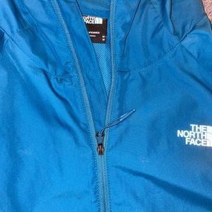 Northface blue women’s windbreaker